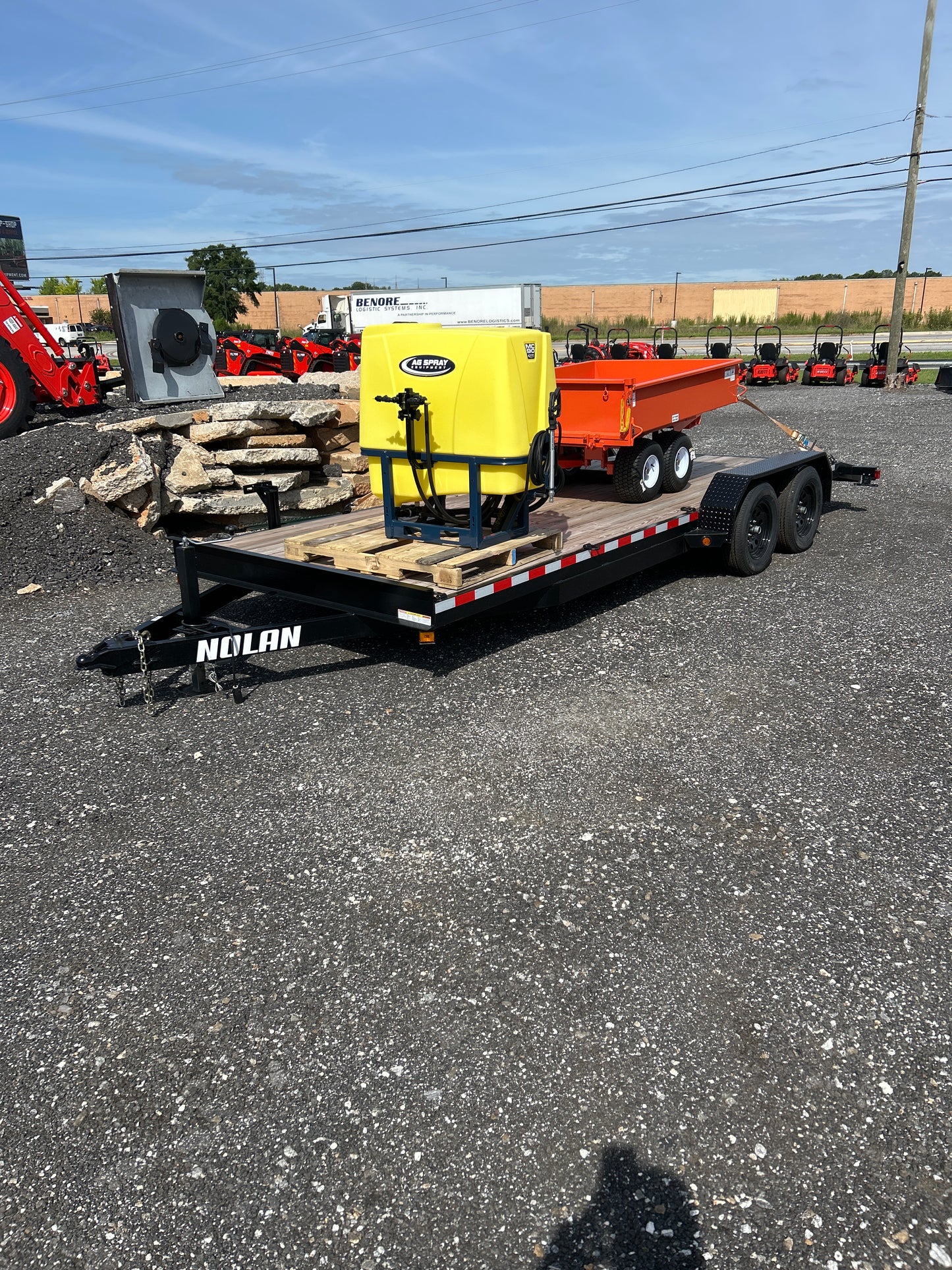 7x20 7K Car Hauler Wood Deck