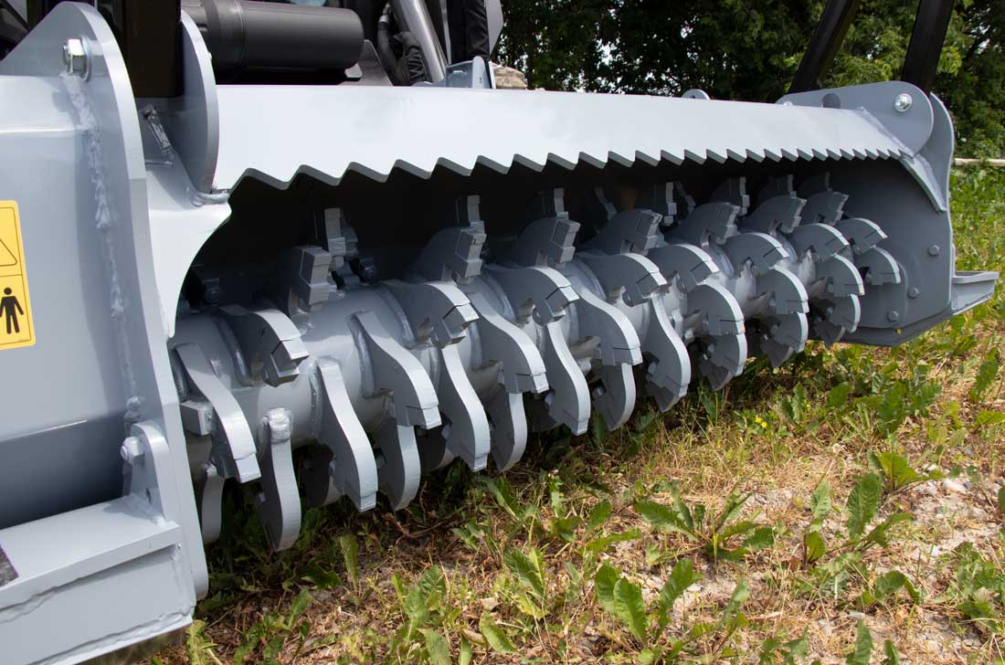 60" Skid Steer Brush Mulcher