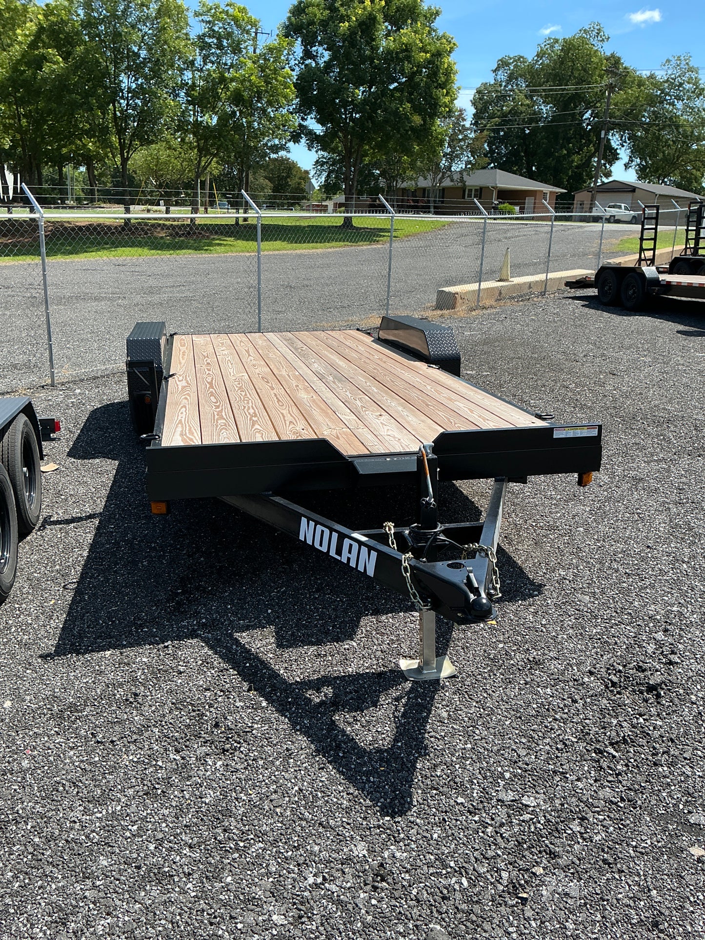 7x20 10K Car Hauler Wood Deck Winch
