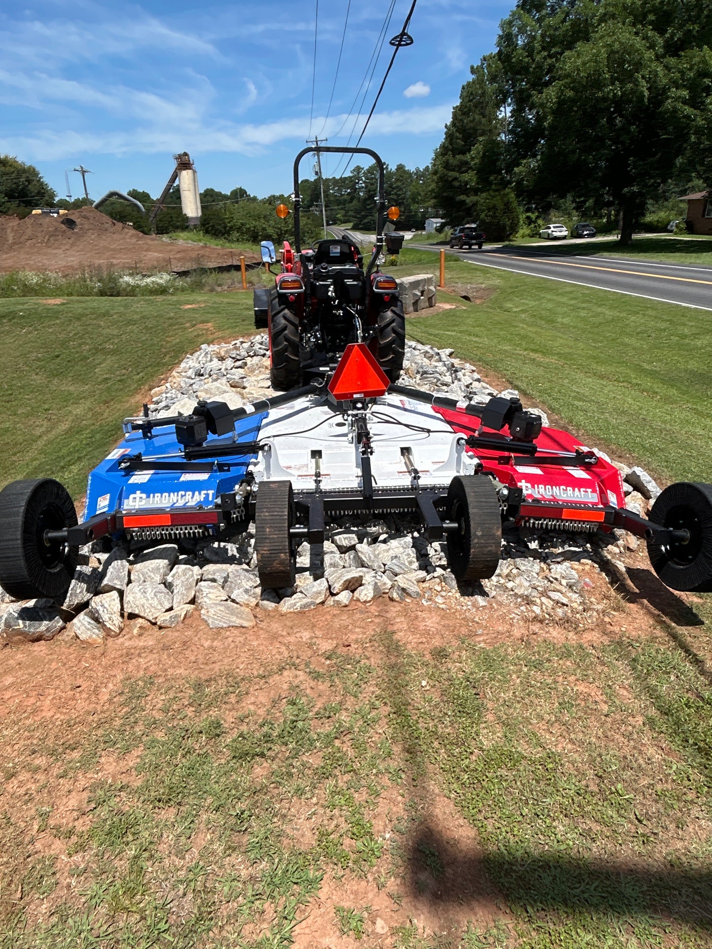IronCraft 10' Flex Wing Cutter Red White and Blue