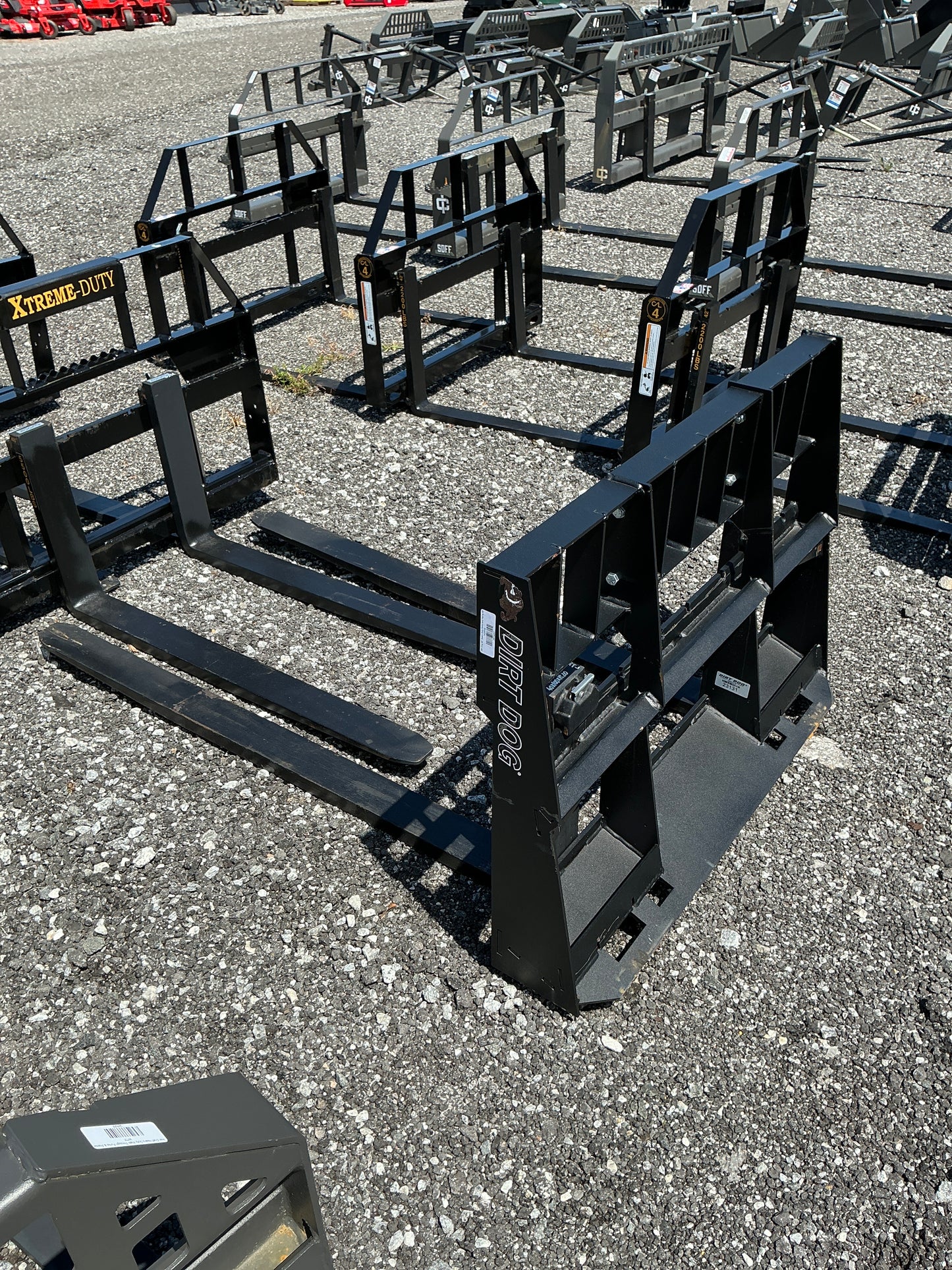 Dirt Dog 48" Heavy Duty Forks and Frame 48"