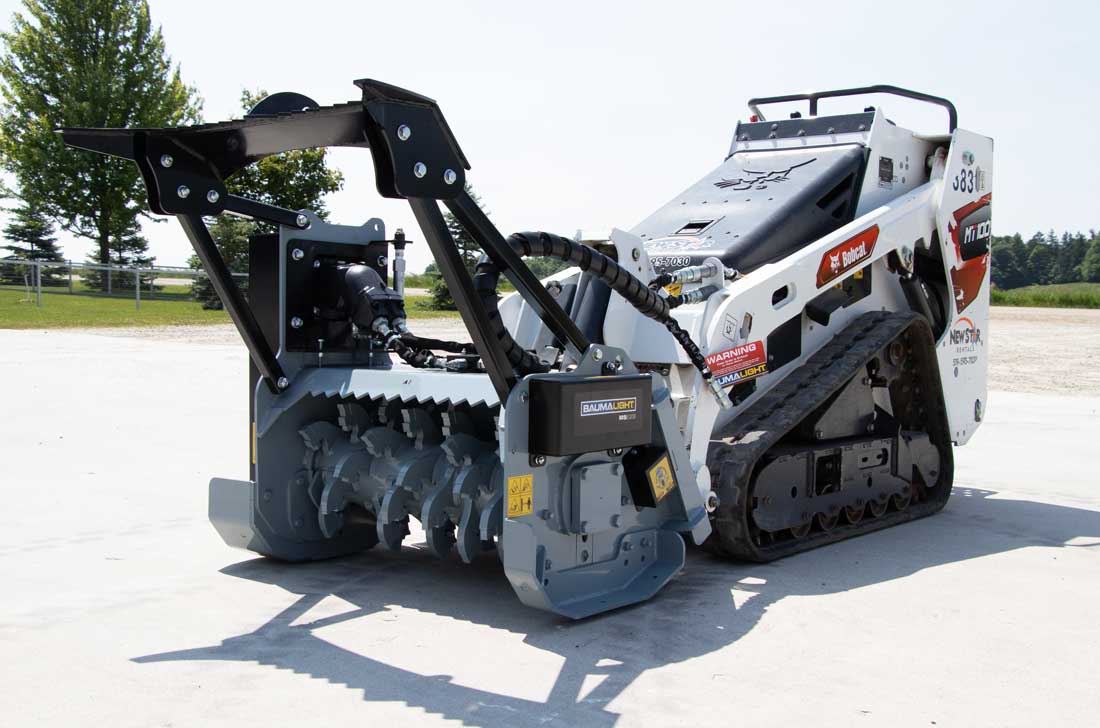 500 Series Mini Skid Steer Brush Mulcher