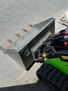 Used IronCraft Mini Skid Bucket High Capacity Tooth