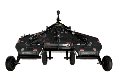 IronCraft 2512 - 12' FLEX-WING ROTARY CUTTER