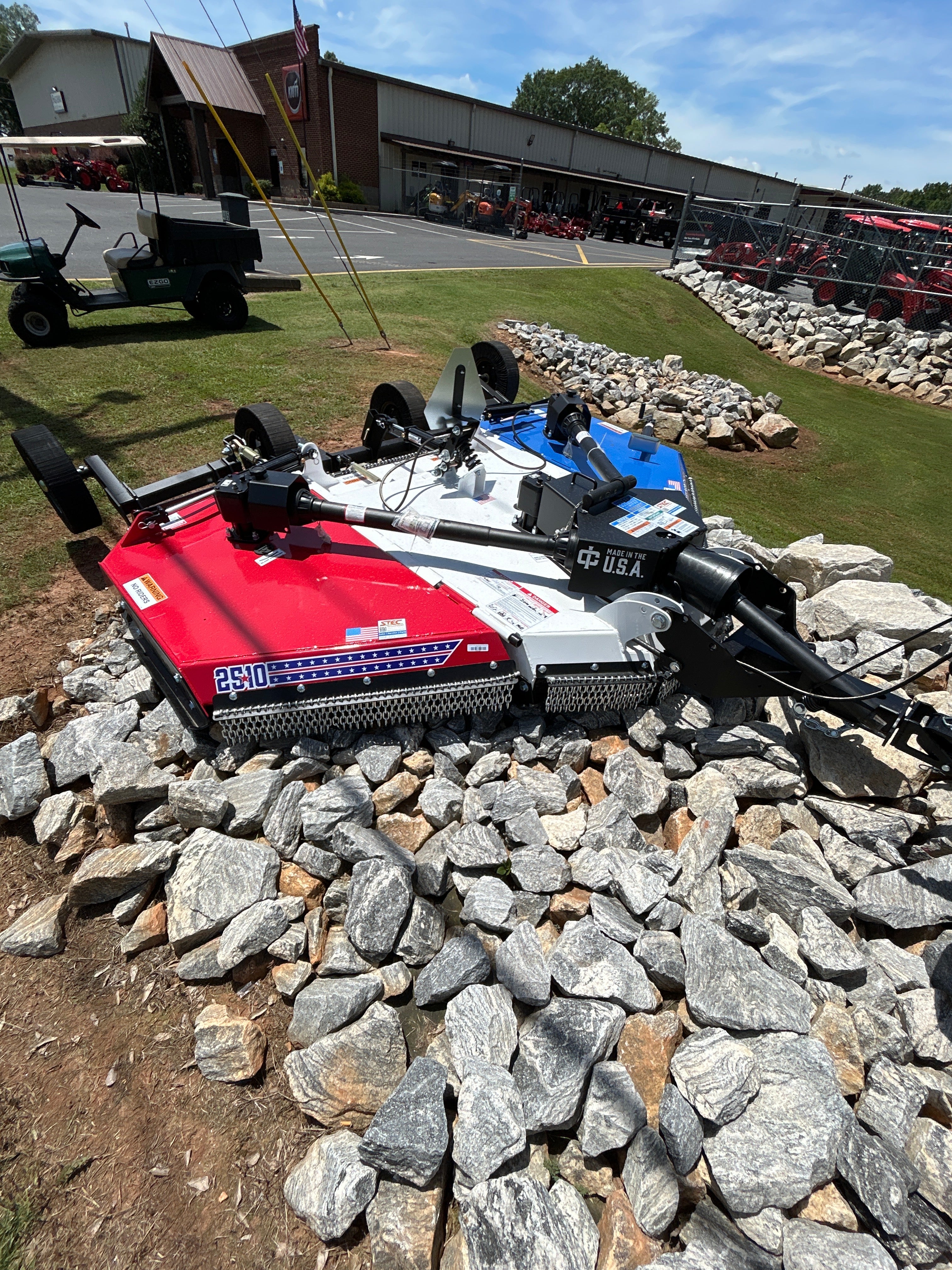IronCraft 10' Flex Wing Cutter Red White and Blue