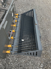 72" Skid Steer Rock Bucket w/ Teeth