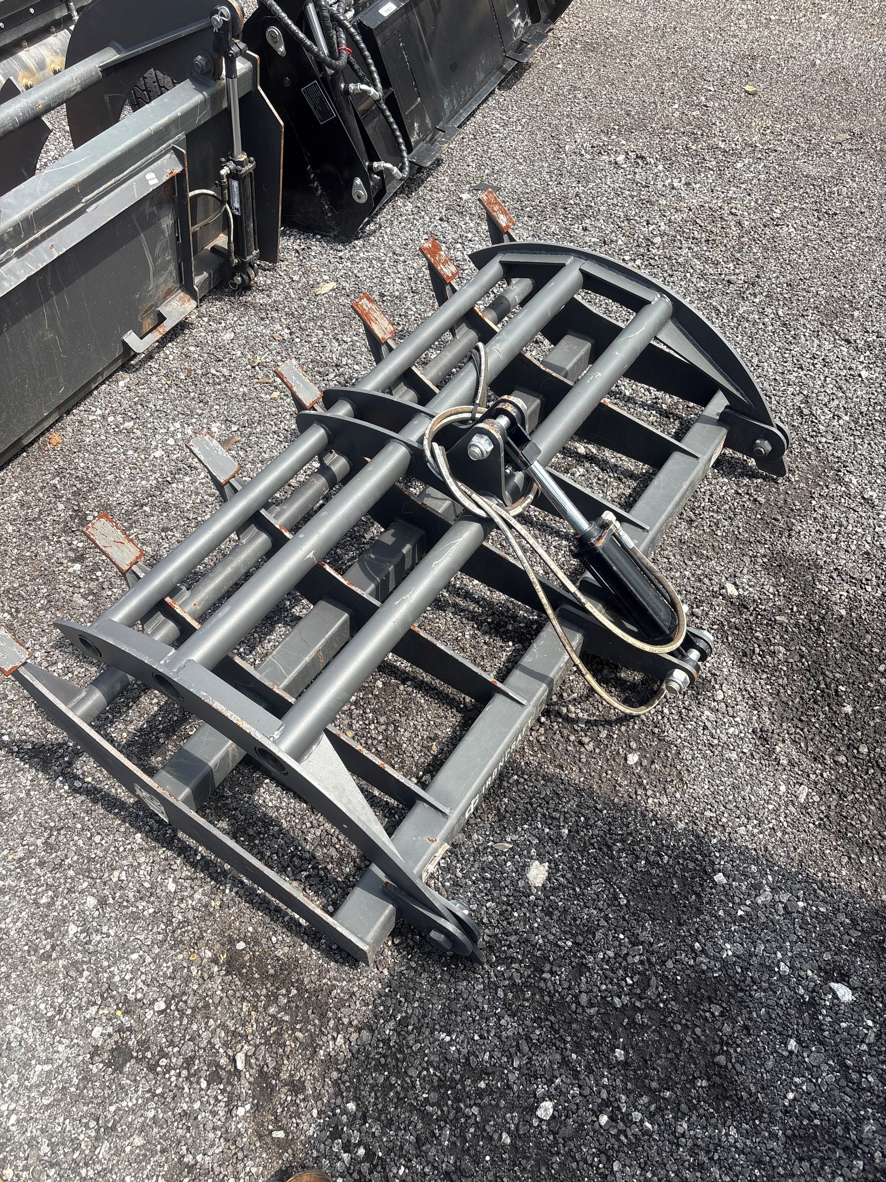 Used 60" Iron Craft Grapple Rake