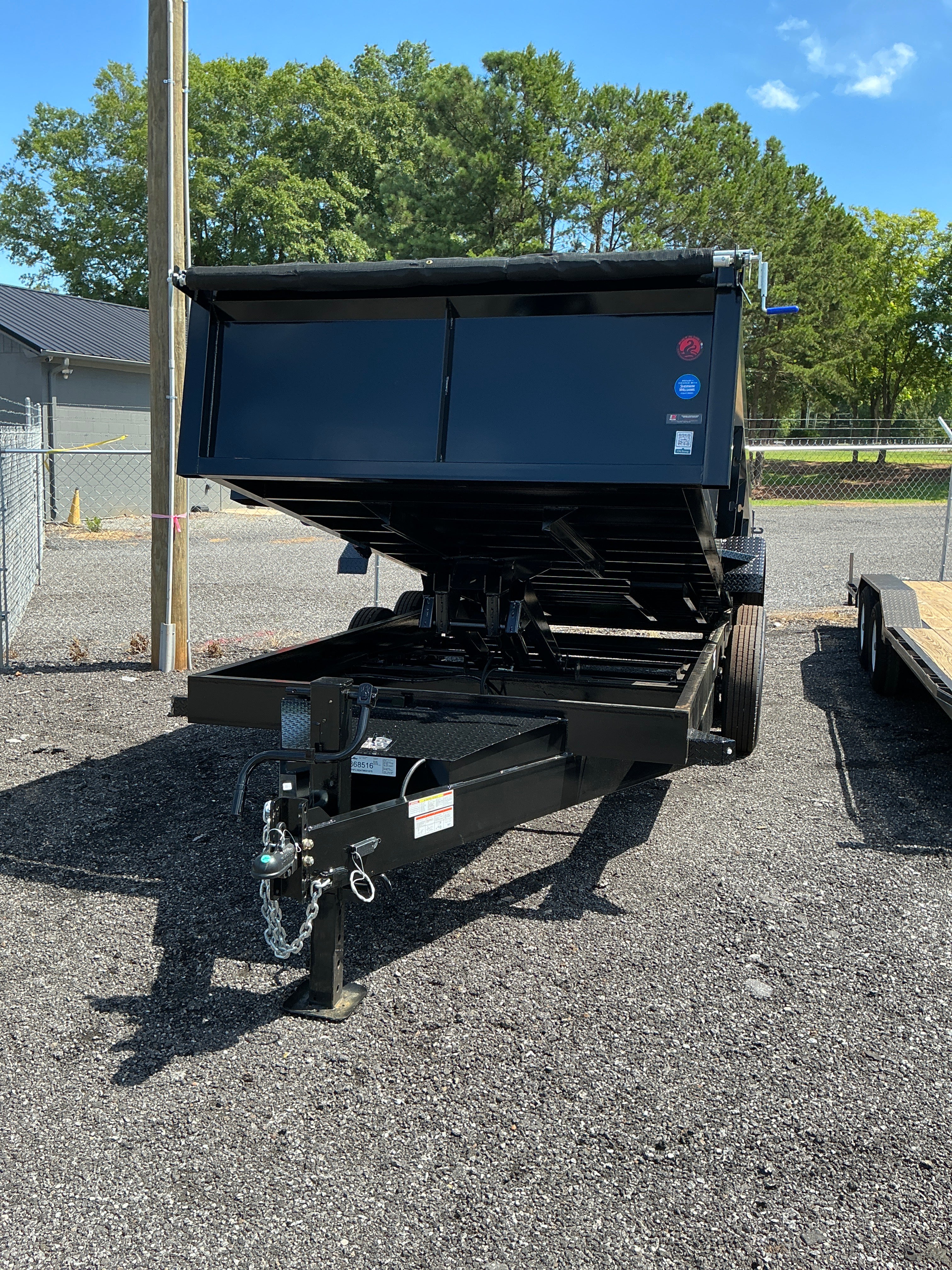 7x16 14K Low Profile Dump Trailer