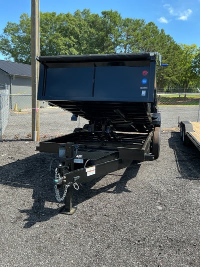 7x16 14K Low Profile Dump Trailer