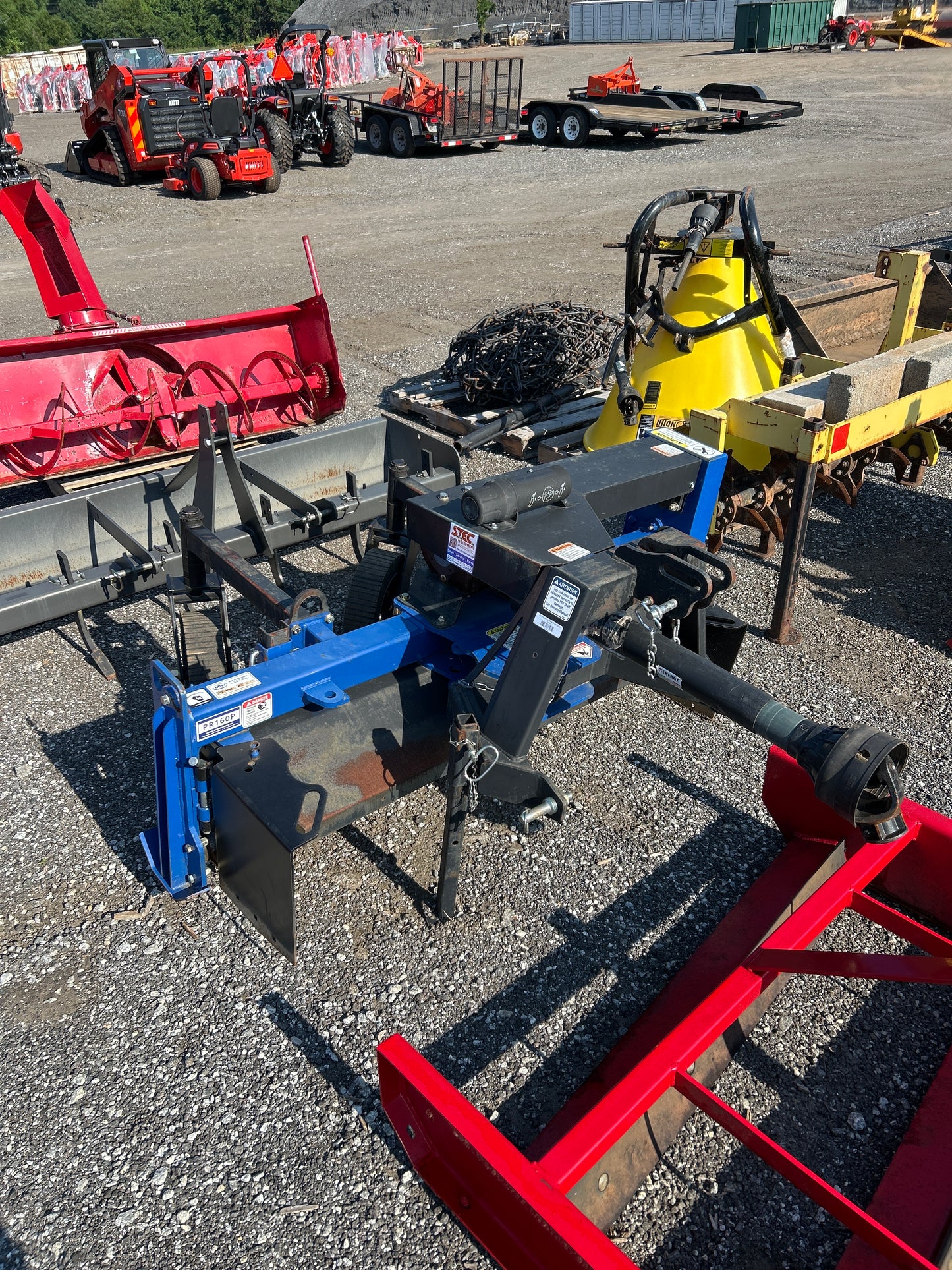 Used 3pt Power Box Rake Chain Drive