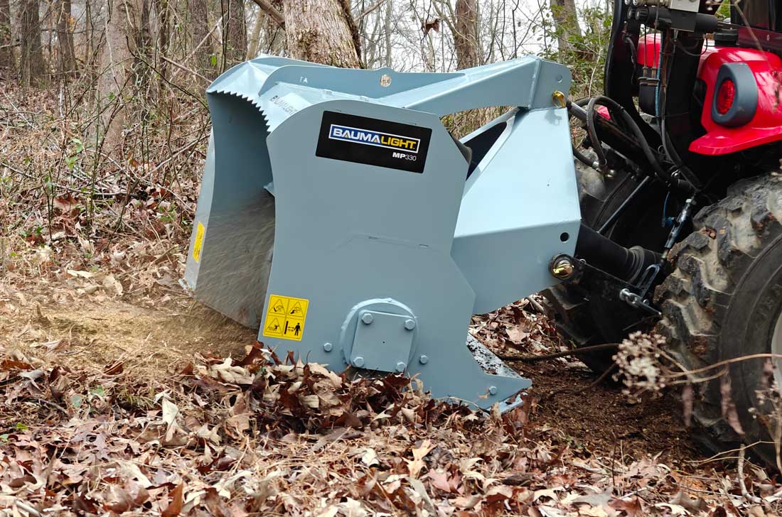 PTO Fixed Tooth Mulcher 15-40 hp