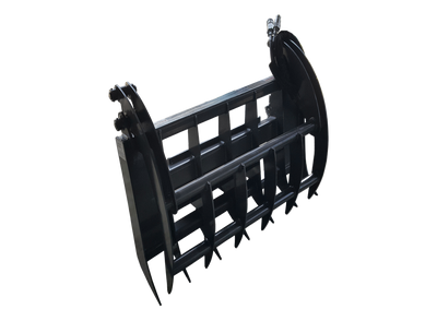 IronCraft COMPACT TRACTOR DUAL CYLINDER GRAPPLE RAKE