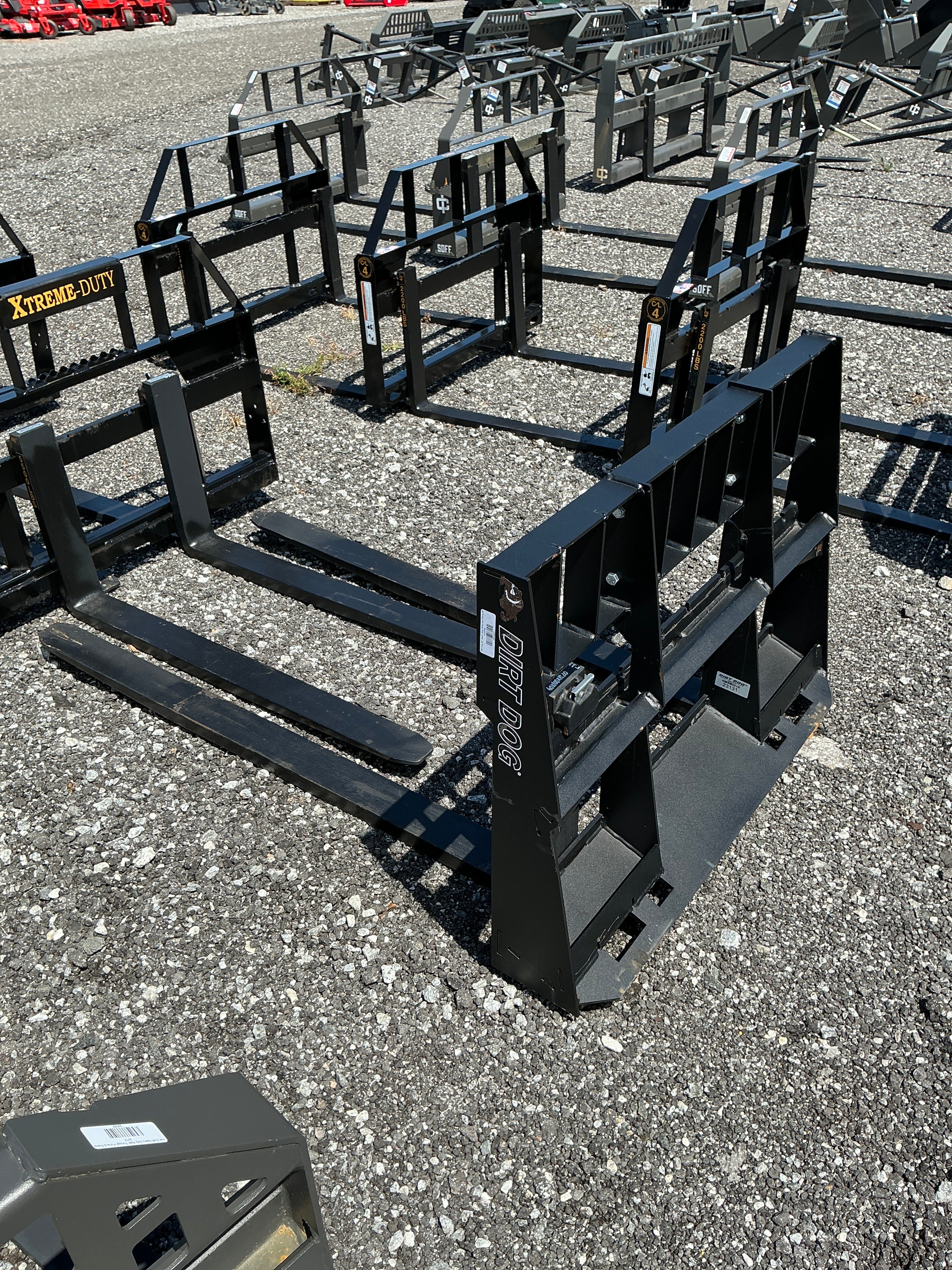 Dirt Dog 48" Heavy Duty Forks and Frame 48"