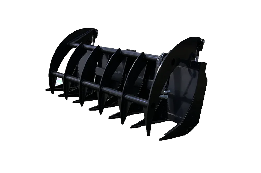 IronCraft  Economy Dual Cylinder Grapple Rake