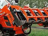 Kioti 72" Standard Duty Single Arm Grapple Rake