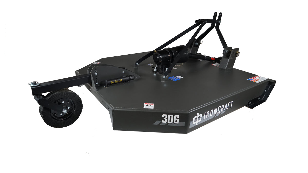 IronCraft 300 Series Medium Duty Rotary Cutter With Slip Clutch