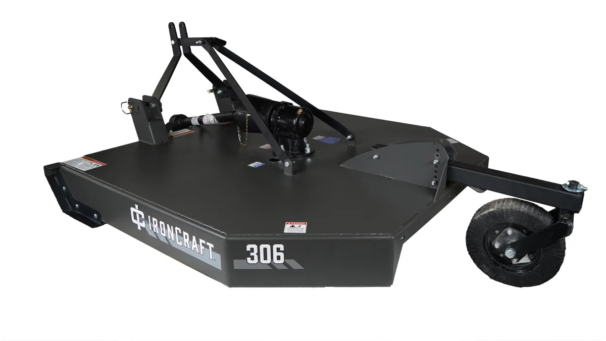 IronCraft 300 Series Medium Duty Rotary Cutter With Slip Clutch