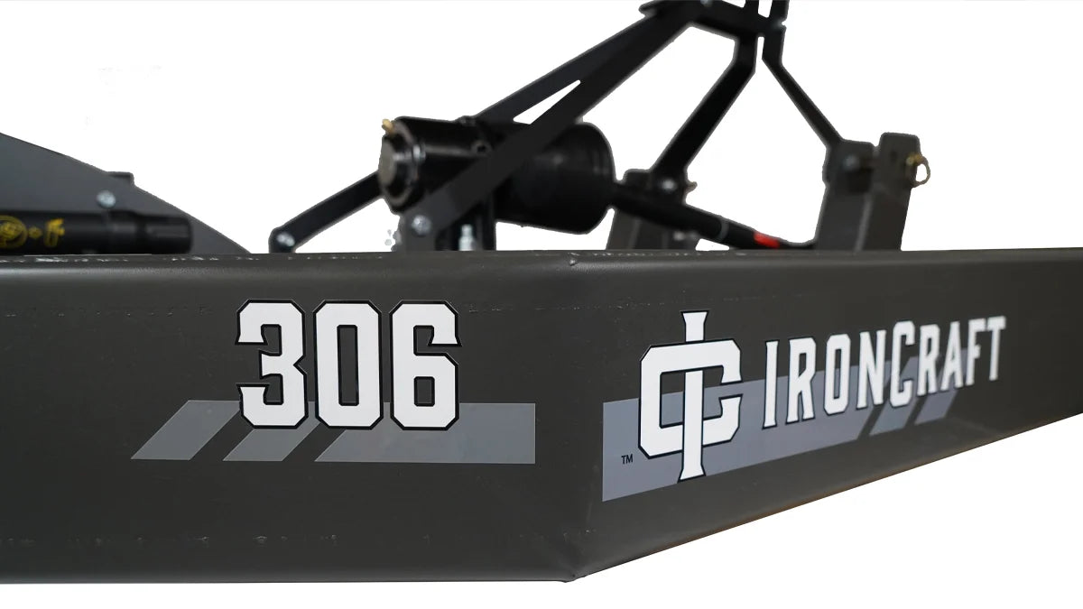 IronCraft 300 Series Medium Duty Rotary Cutter With Slip Clutch