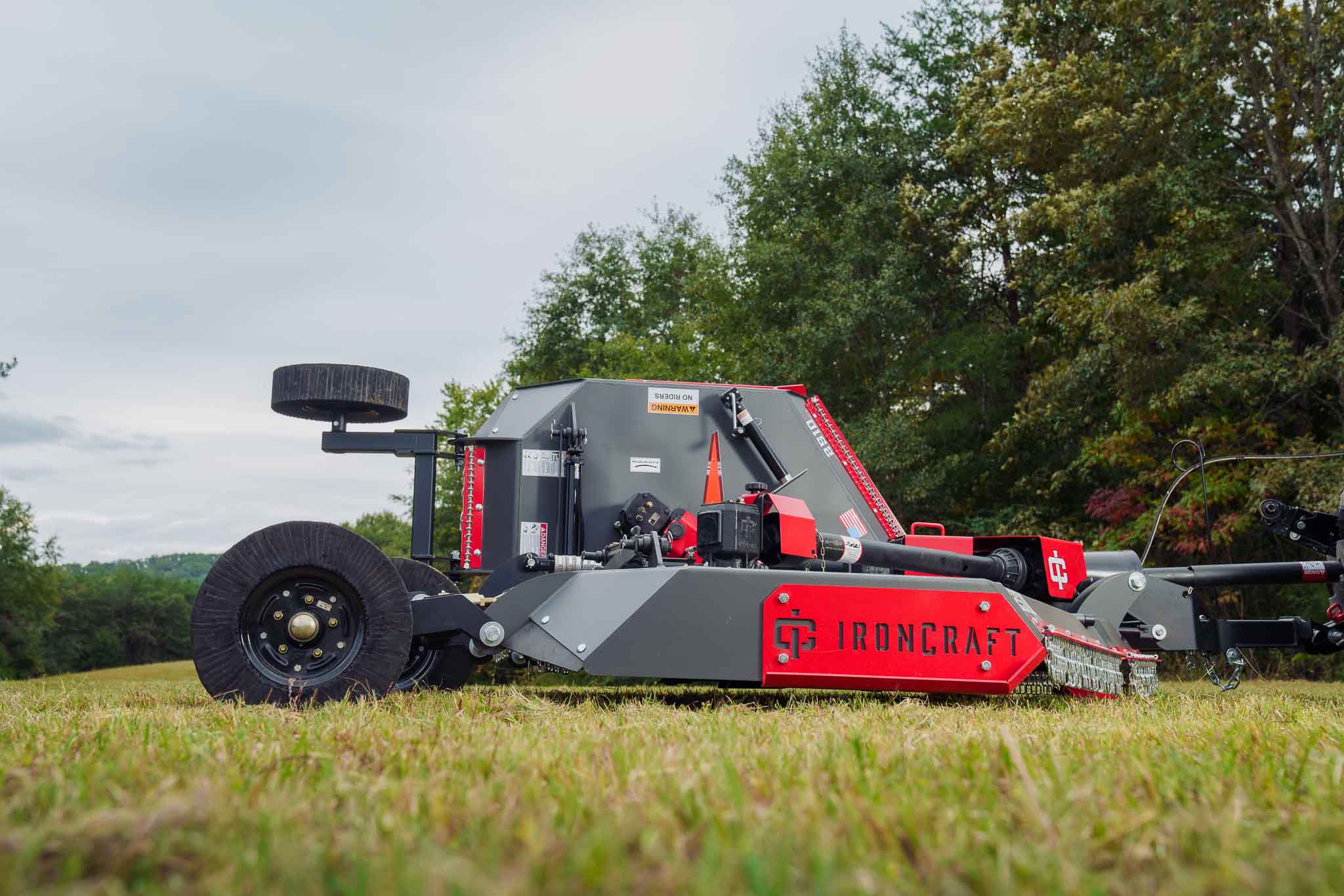 IronCraft 2510 - 10' FLEX-WING ROTARY CUTTER