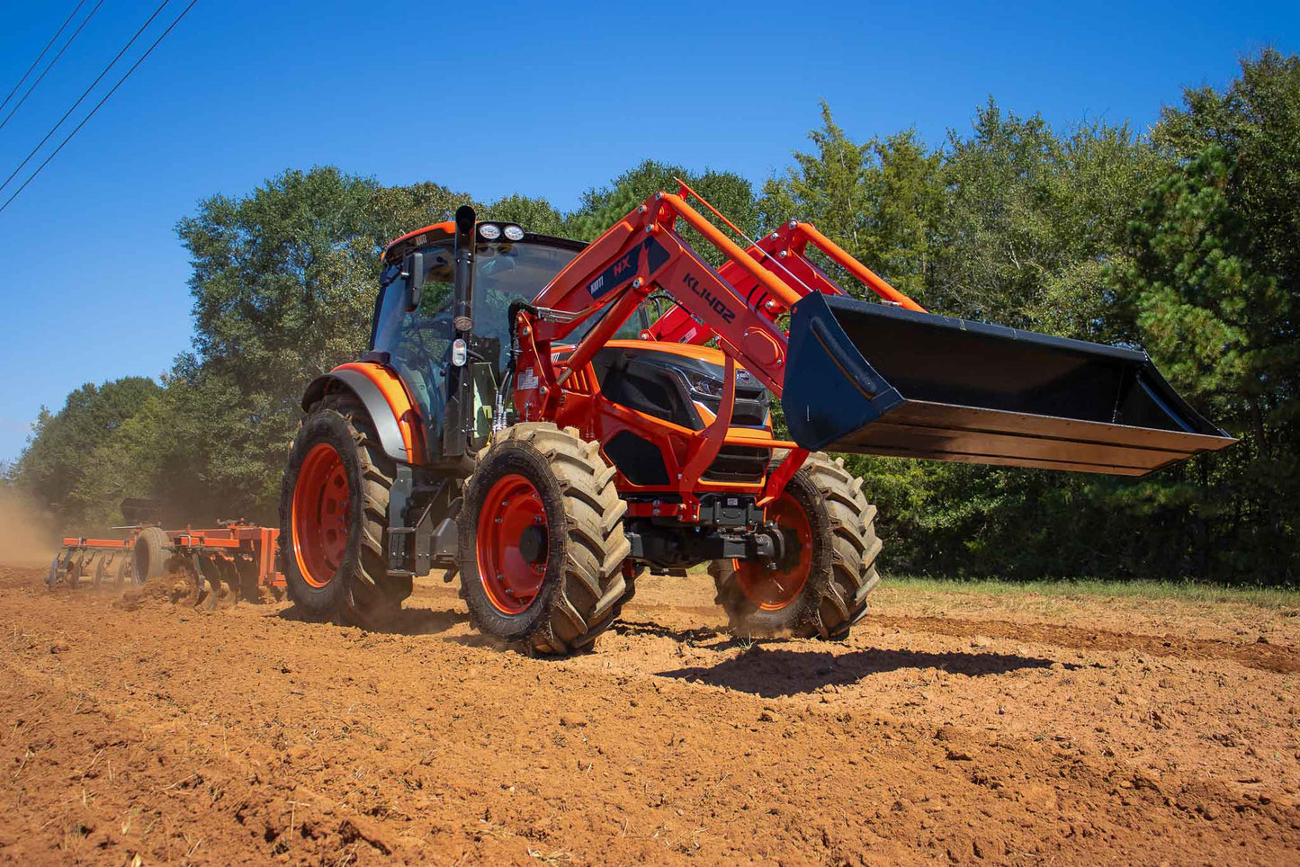 KIOTI HX1302ATCB Power Shuttle Tractor with Semi-Powershift