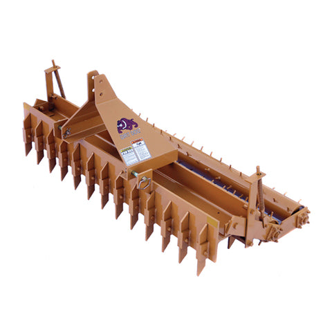 Dirt Dog 72" Pulverizer w/ Replaceable Bar Shanks Single Roller