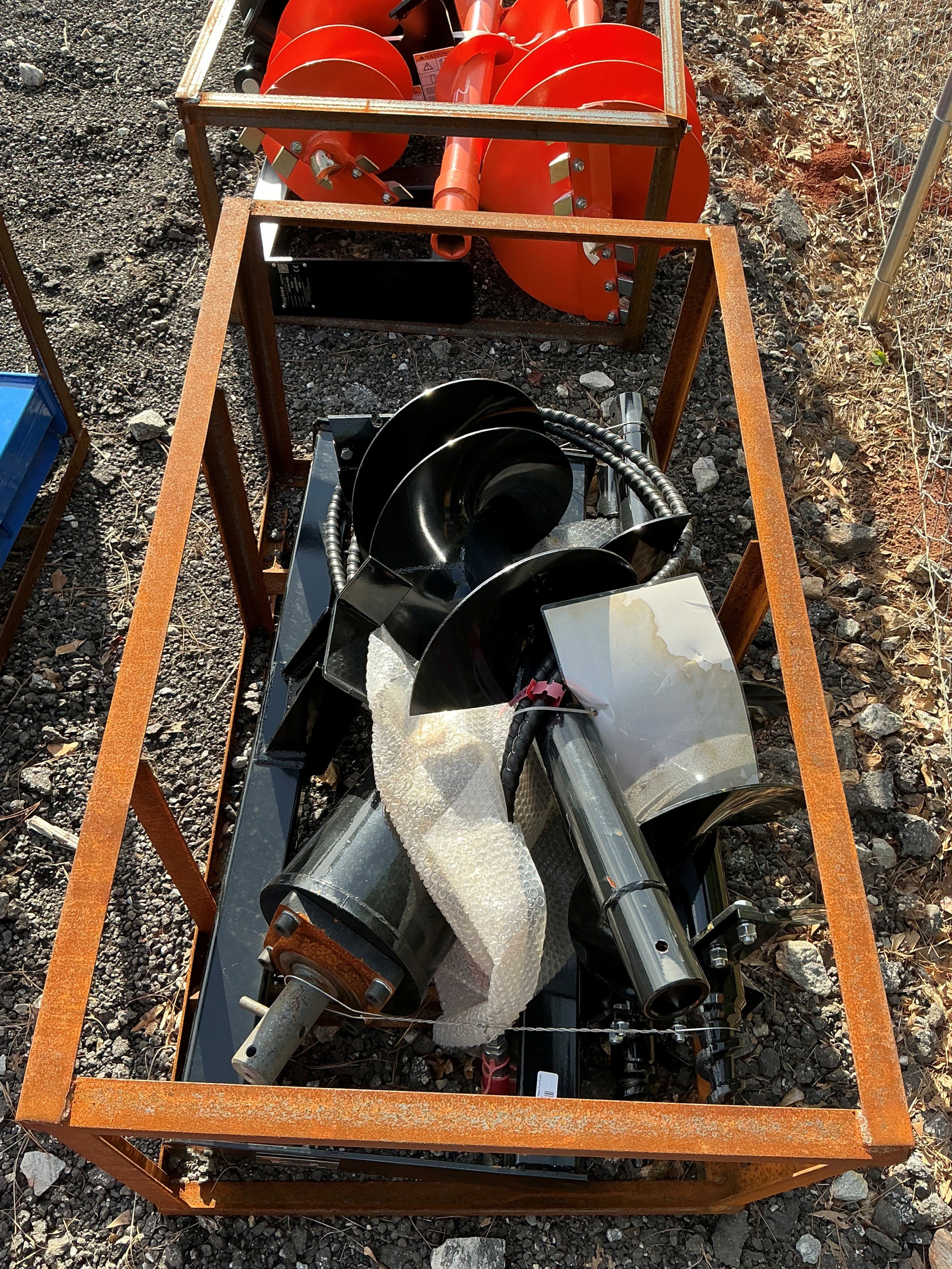 Mower King Heavy Duty Skid Steer Front Auger