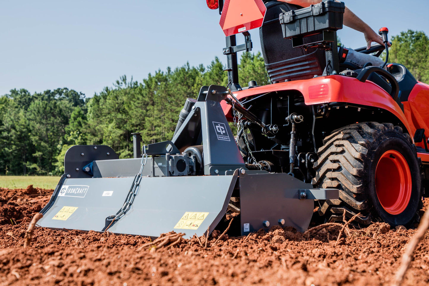 IronCraft Light-Duty Chain-Drive Tiller