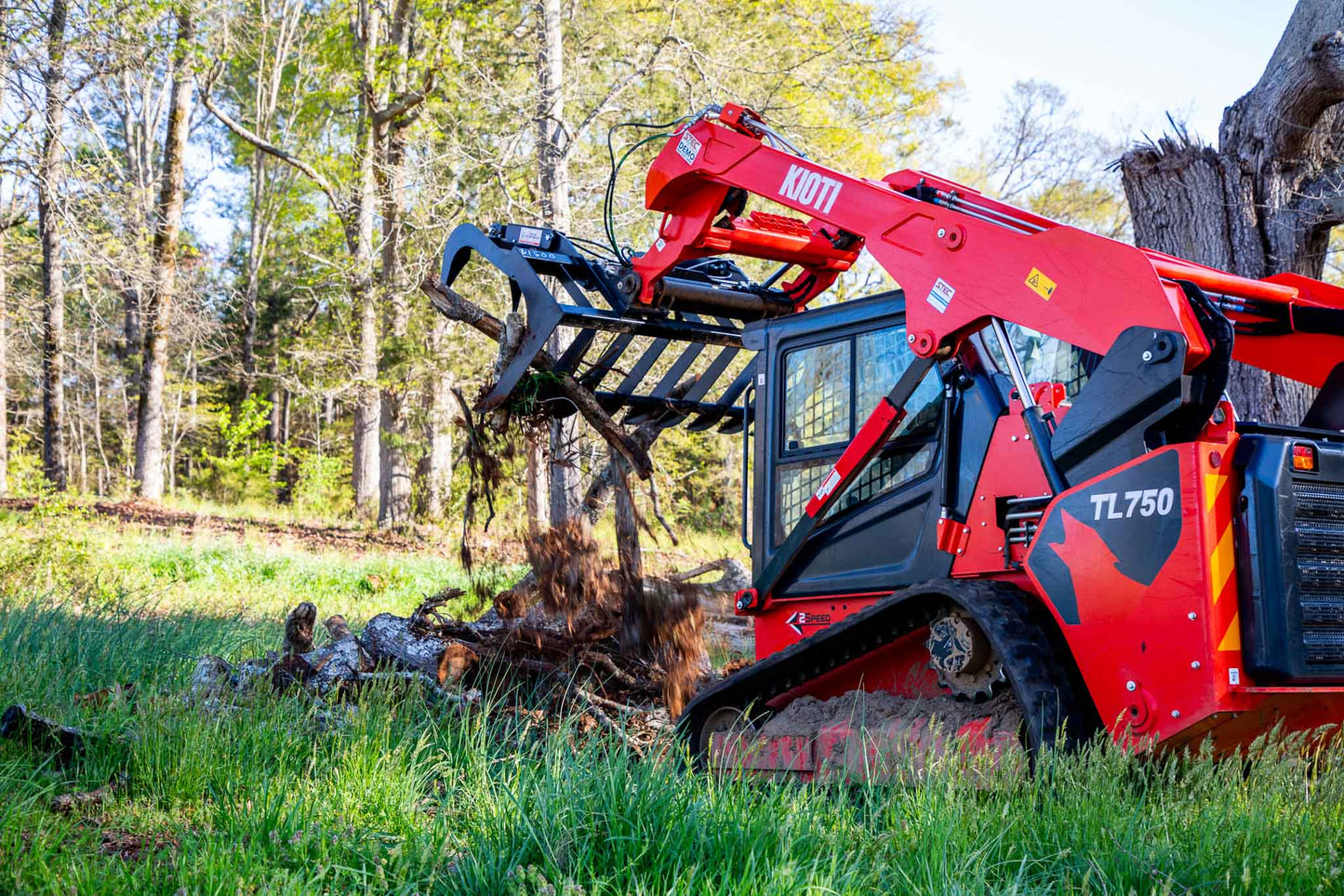 KIOTI TL750U Skid Steer Loader