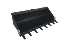 IronCraft 84" XTREME TRACK LOADER BUCKET W/TEETH