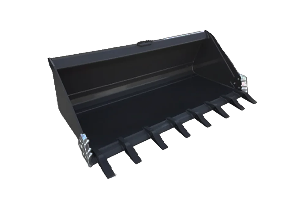 IronCraft 72" Track Loader Tooth Bucket
