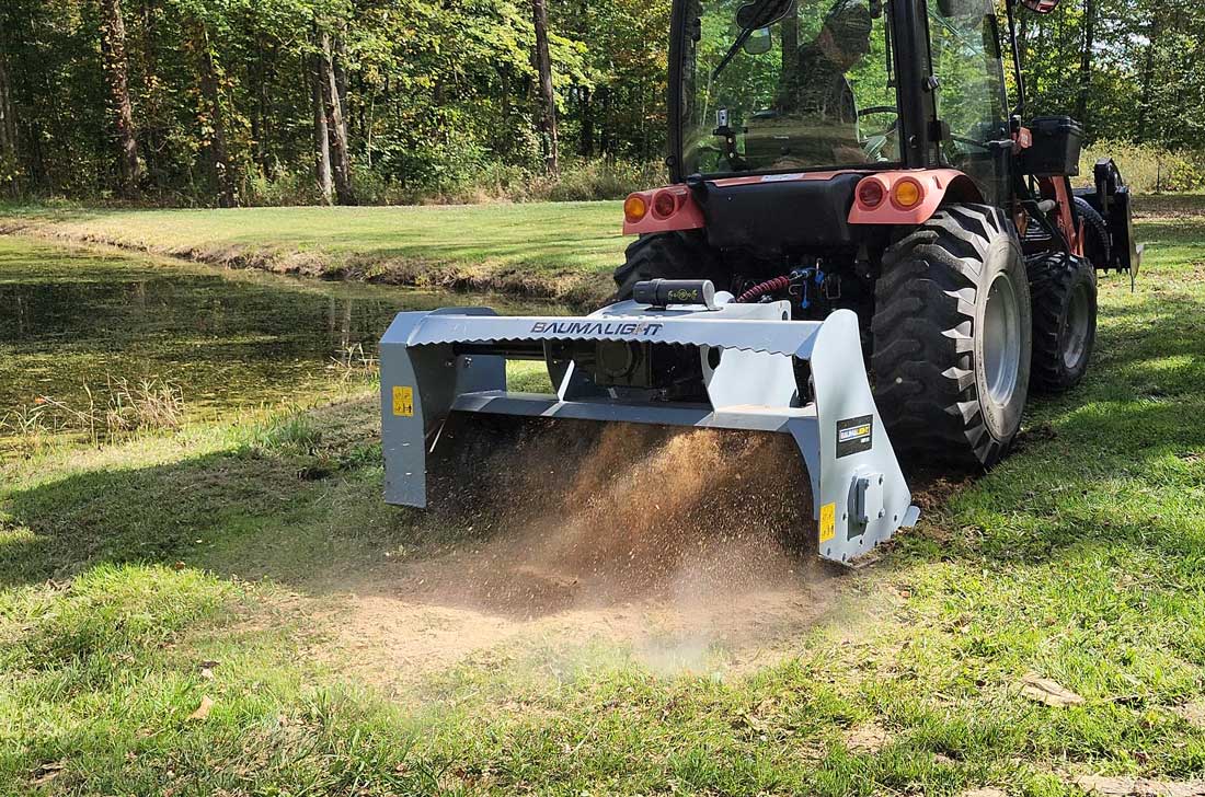 PTO Fixed Tooth Mulcher 30-55 hp