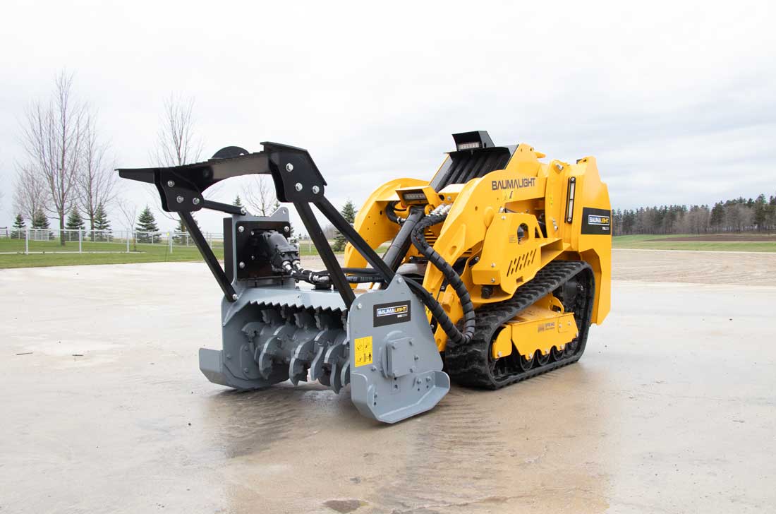 Fixed Tooth Mulcher for Mini Skid Steer