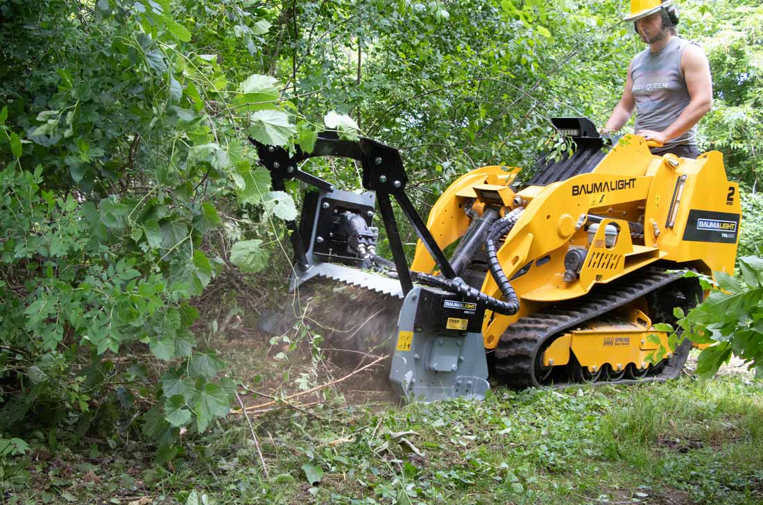 Fixed Tooth Mulcher for Mini Skid Steer